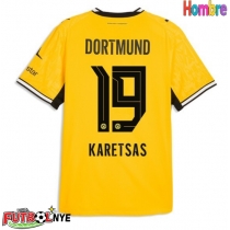 Camiseta Borussia Dortmund Konstantinos Karetsas #19 Primera Equipación 2026-27 manga corta